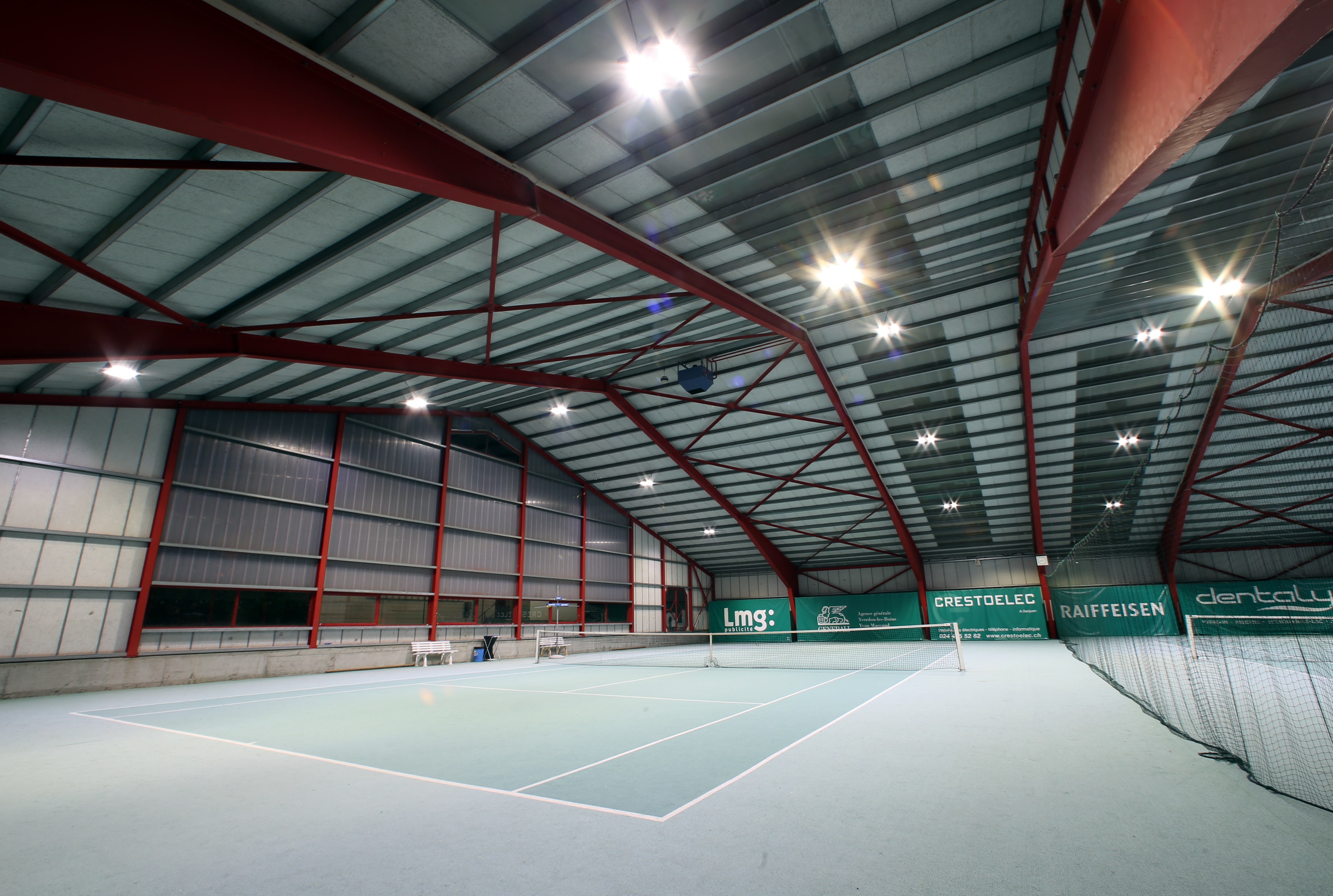 Bild des Tenniscenters in Yverdon
